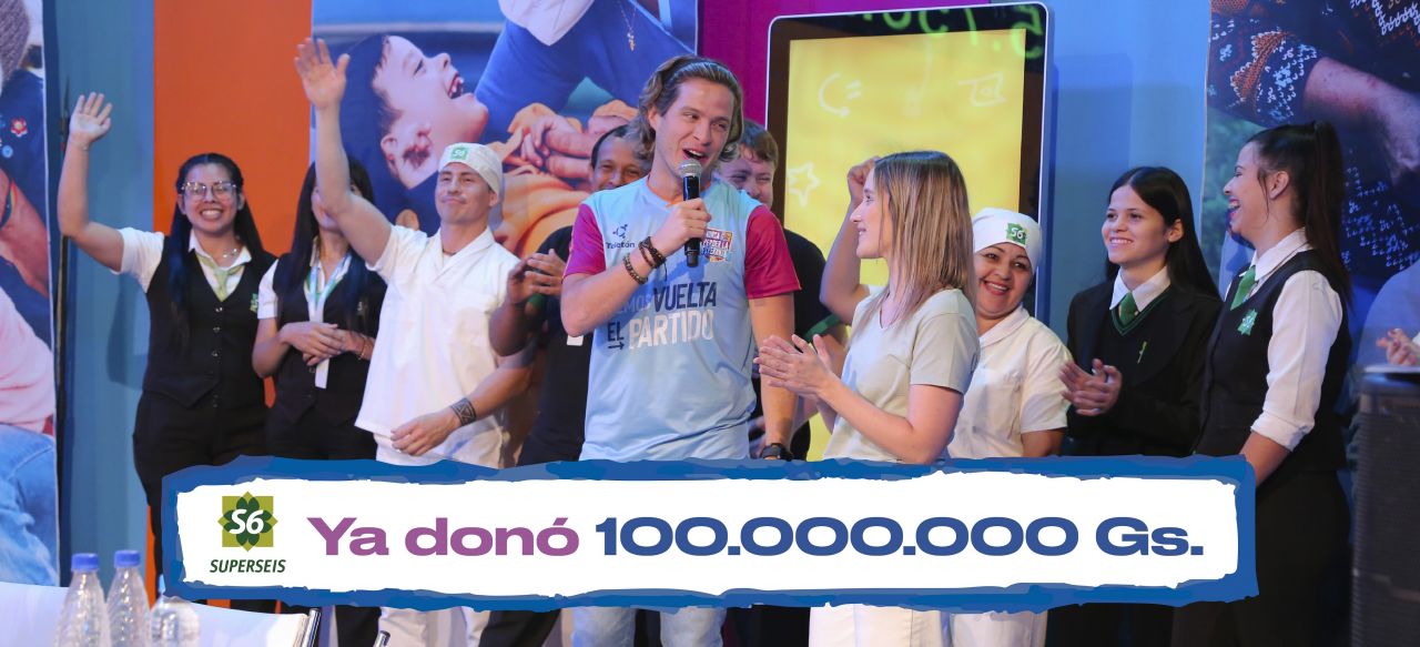 Superseis donó 100 millones a Teletón para llegar a la meta