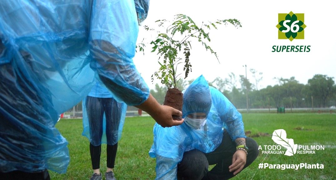 Superseis apoya la campaña de A Todo Pulmón #ParaguayPlanta por el Día Internacional de los Bosques