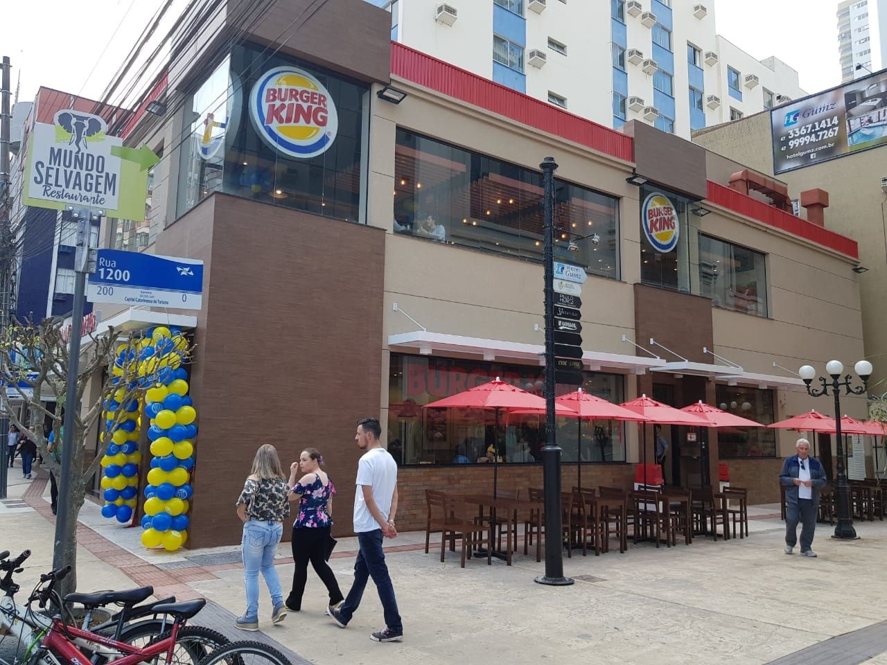 Burger King inauguró nuevo restaurant en Balneario Camboriu-Santa Catarina