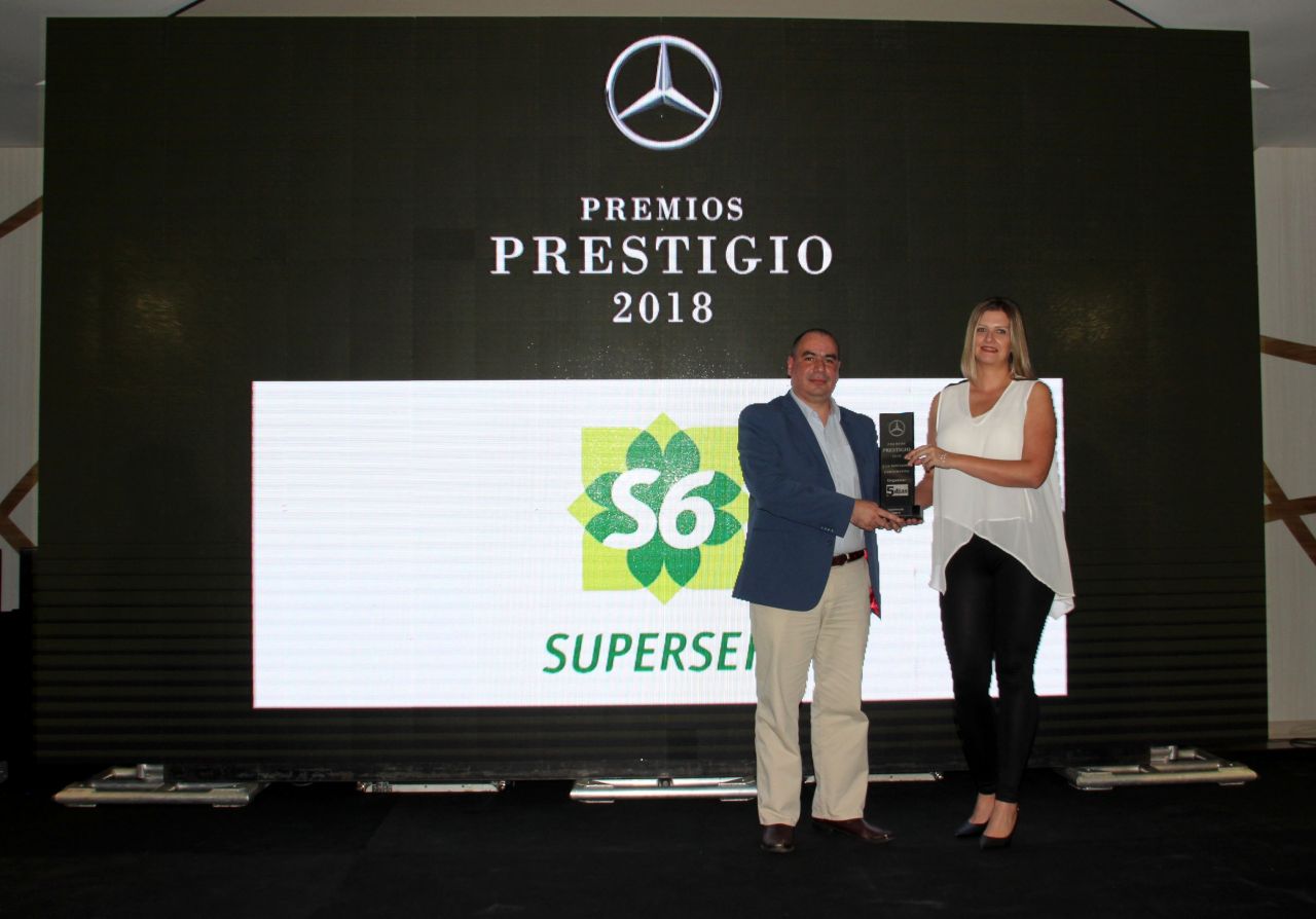 Superseis marca presencia en el podio de los Premios Prestigio 2018