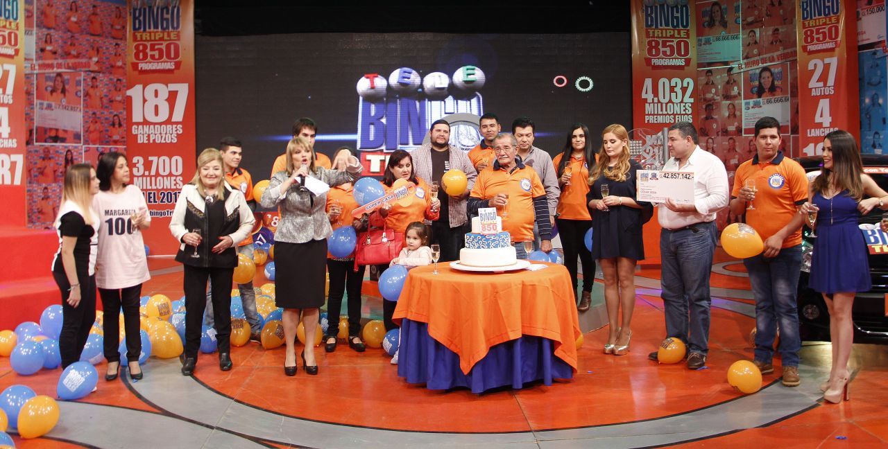 Telebingo Triple cumplió  850 programas