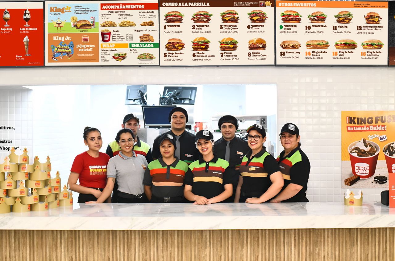 En Ciudad del Este: Burger King® abre su restaurante N° 6