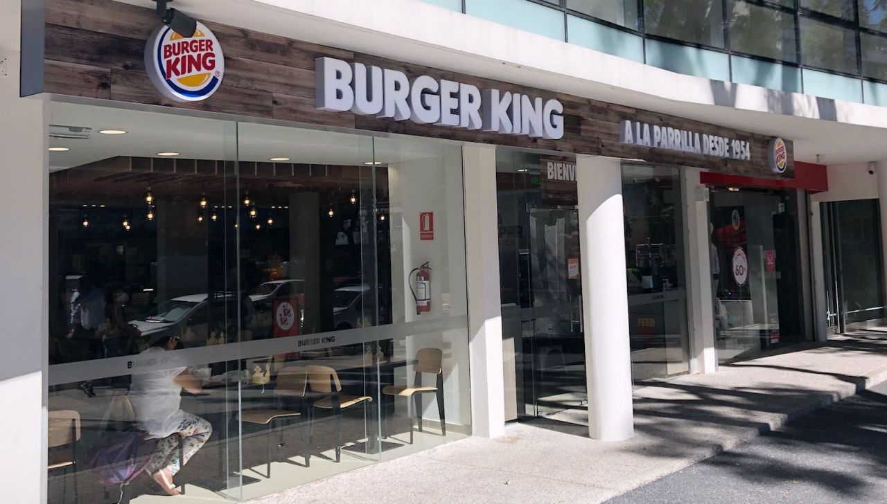 Nuevo local de Burger King en Uruguay