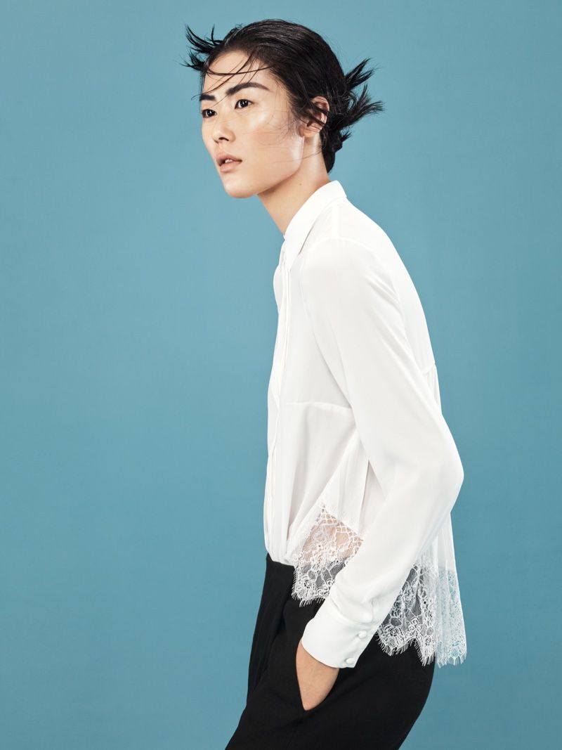 MANGO REVIVE LOS 90 CON LIU WEN Y LA TENDENCIA SOFT MINIMAL