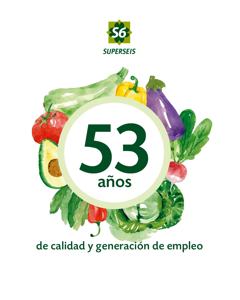 Superseis celebra 53 años de compromiso y generación de empleo